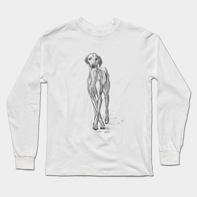 Azawakh Long Sleeve T-Shirt by VEROfojt